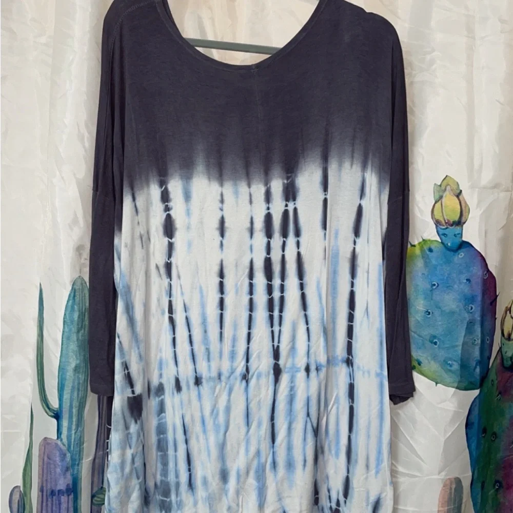 Peach Love California tie dye swing dress - Picture 10 of 10